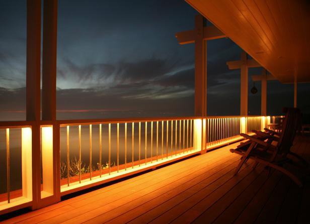 Subtle Lighting Patio Design